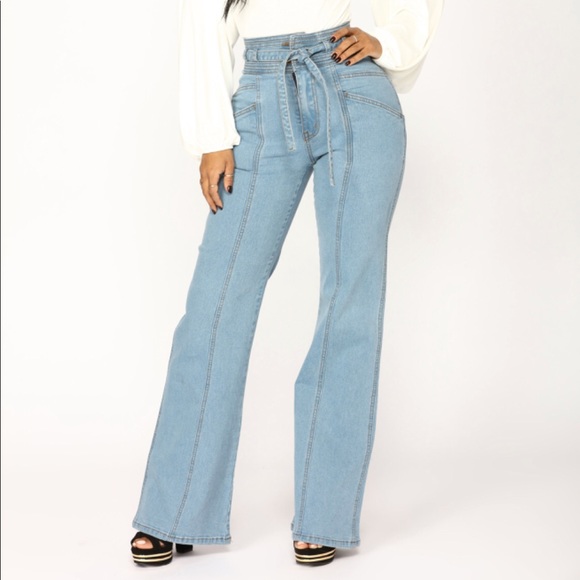 fashion nova wide leg jeans